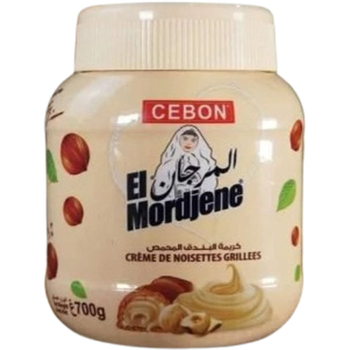 EL MORDJENE CREME DE NOISETTES GRILEES 700G