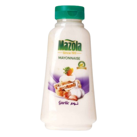 MAZOLA MAYONNAISE 340ML GARLIC