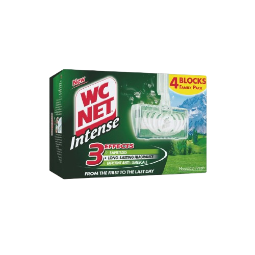 Wc Net Toilet Rim Block Green 4 Pcs