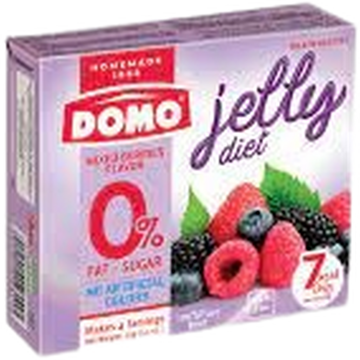 DOMO DIET JELLY BEEF MIXED BERRIES 12G