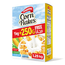 Poppins Corn Flakes 1Kg + 250g Free