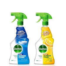 Dettol All Purpose Lemon 500ml + Limescale & Soap Scum Remover 500ml @ 25% Off