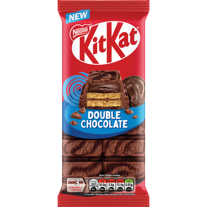 KITKAT CHOCO BAR 99G DOUBLE CHOCOLATE
