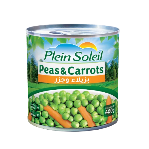 Plein Soleil Canned Peas & Carrots 400G