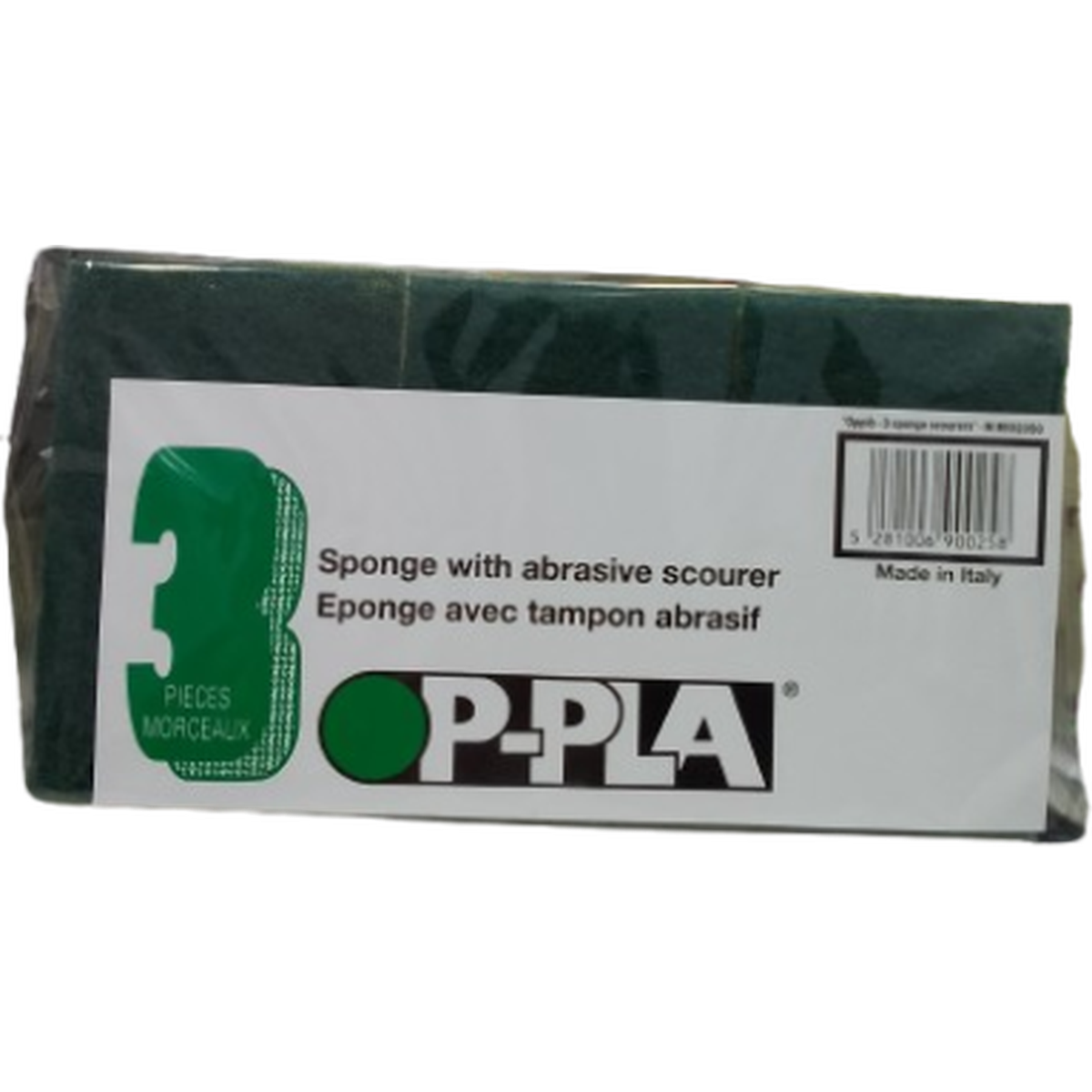 OPPLA 3 SPONGE WITH SCOURER