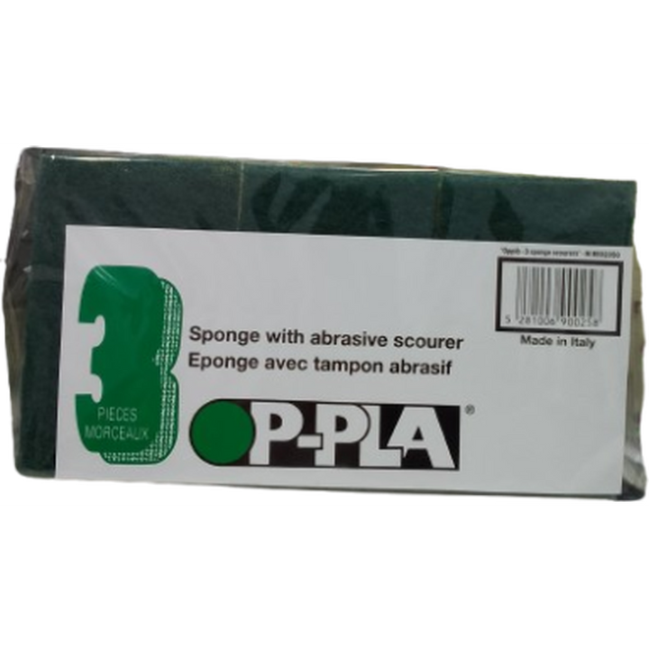 OPPLA 3 SPONGE WITH SCOURER