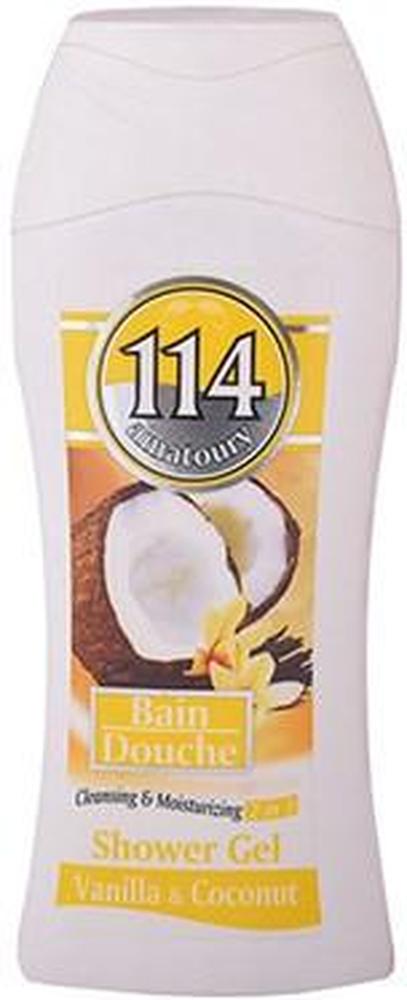 114 AMATOURY SHOWER GEL 250ML VANILLA & COCONUT