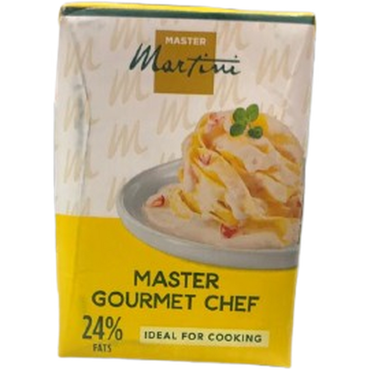 MASTER GOURMET MARTINI COOKING CREAM 24% FAT 200ML