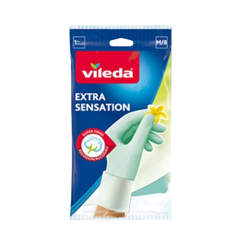 Vileda Gloves Extra Sensation Medium