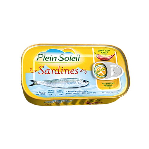 Plein Soleil Sardines With Red Chili 125g