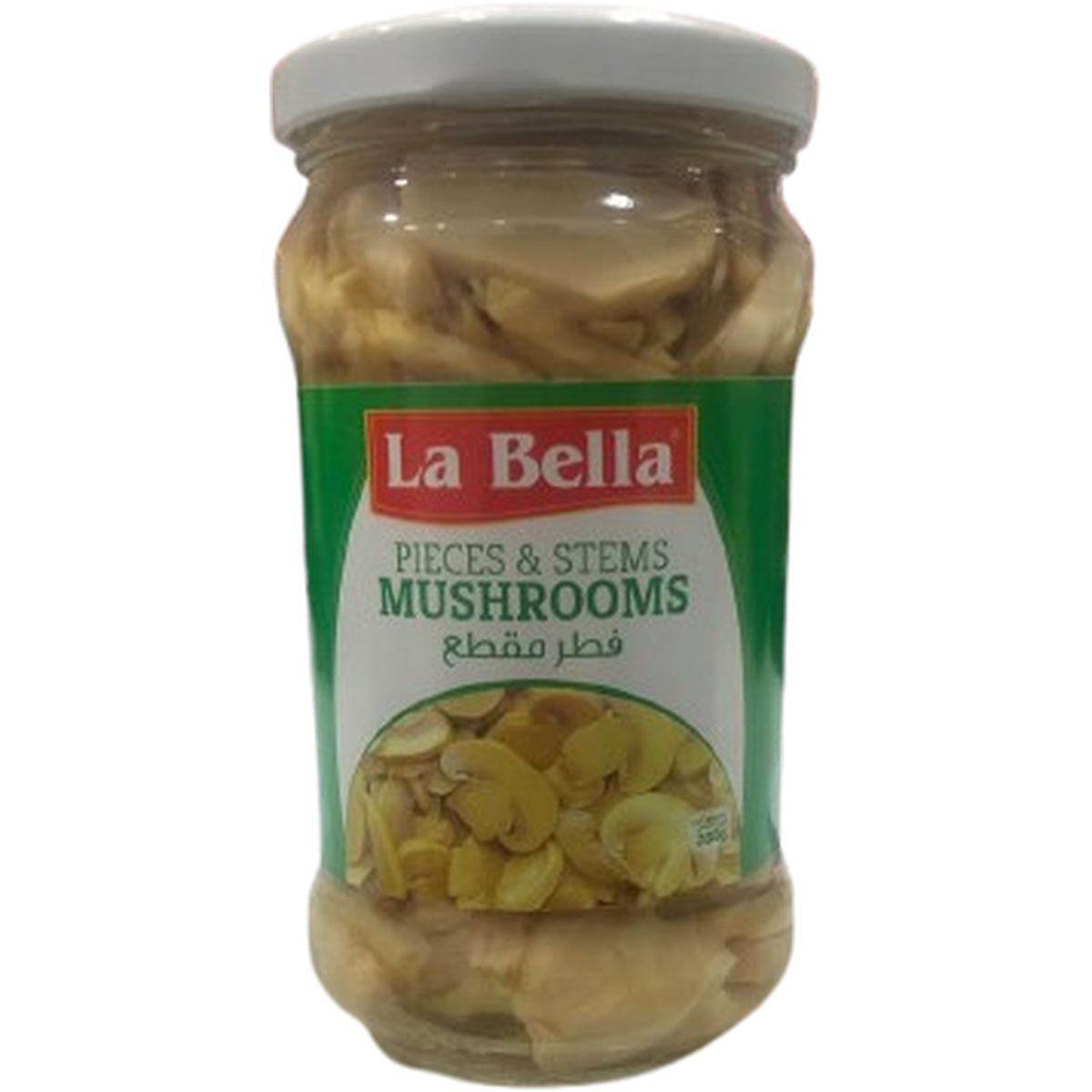 LA BELLA SLICED MUSHROOM GLASSES 280G