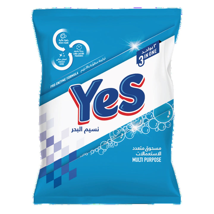 Yes Powder Detergent 3In1 Ocean Breeze 650g