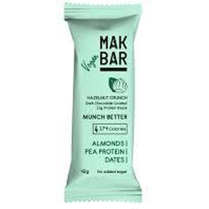 MAK BAR VEGAN 42G HAZELNUT CRUNCH