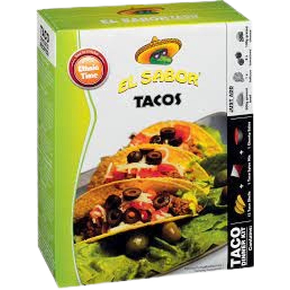 EL SABOR TACOS DINNER KIT *12