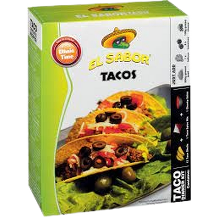 EL SABOR TACOS DINNER KIT *12