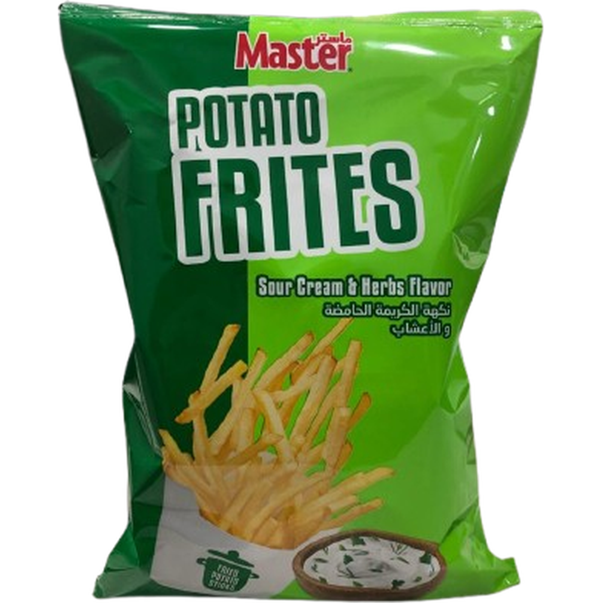 MASTER POTATO FRITES SOUR CREAM & HERBS 90G