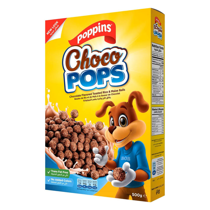 Poppins Cereals Choco Pops 500g