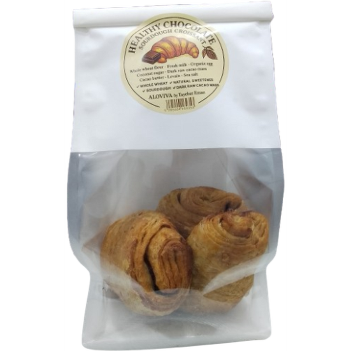 TAYEBAT EMAN CHOCOLATE SOURDOUGH CROISSANT*3