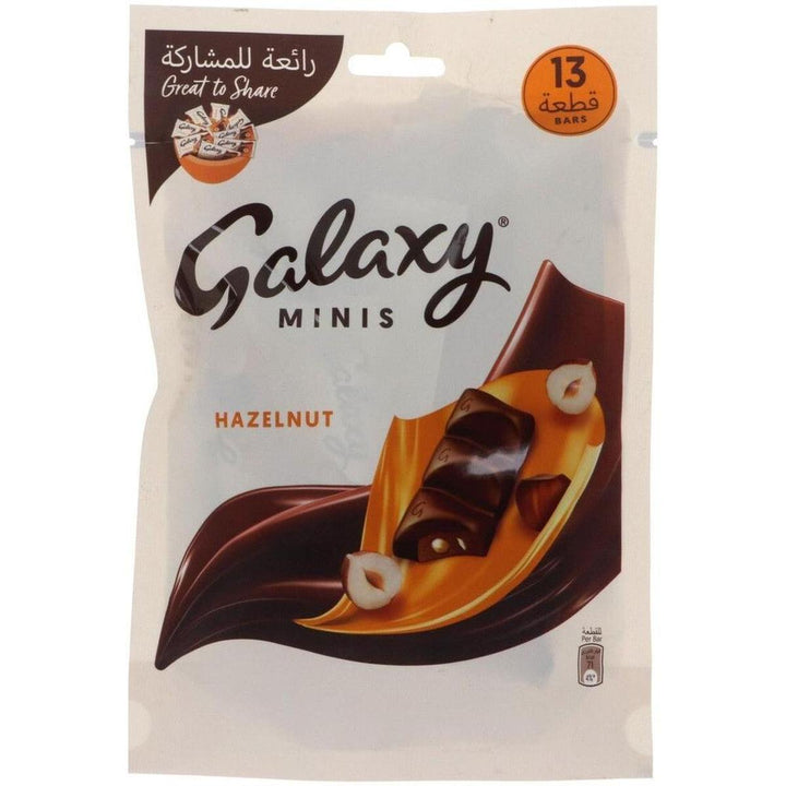 GALAXY MINIS CHOCOLATE BAG 162.5 HAZELNUT