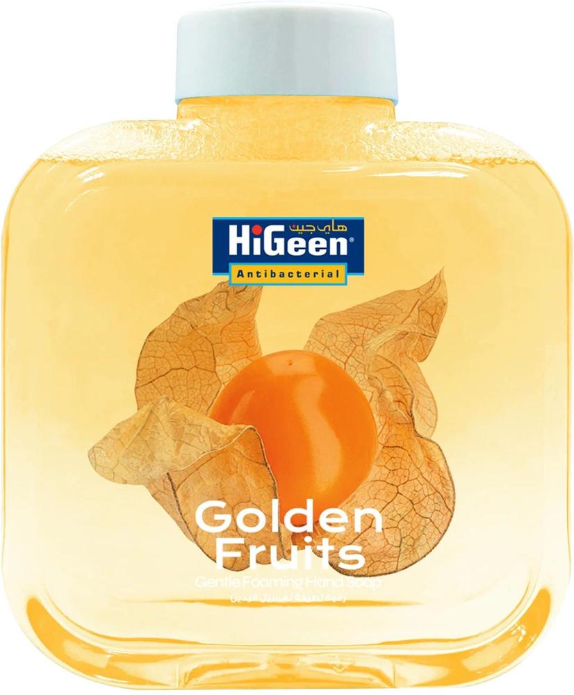 HIGEEN FOAMING HAND SOAP REFILL 500ML GOLDEN FRUITS