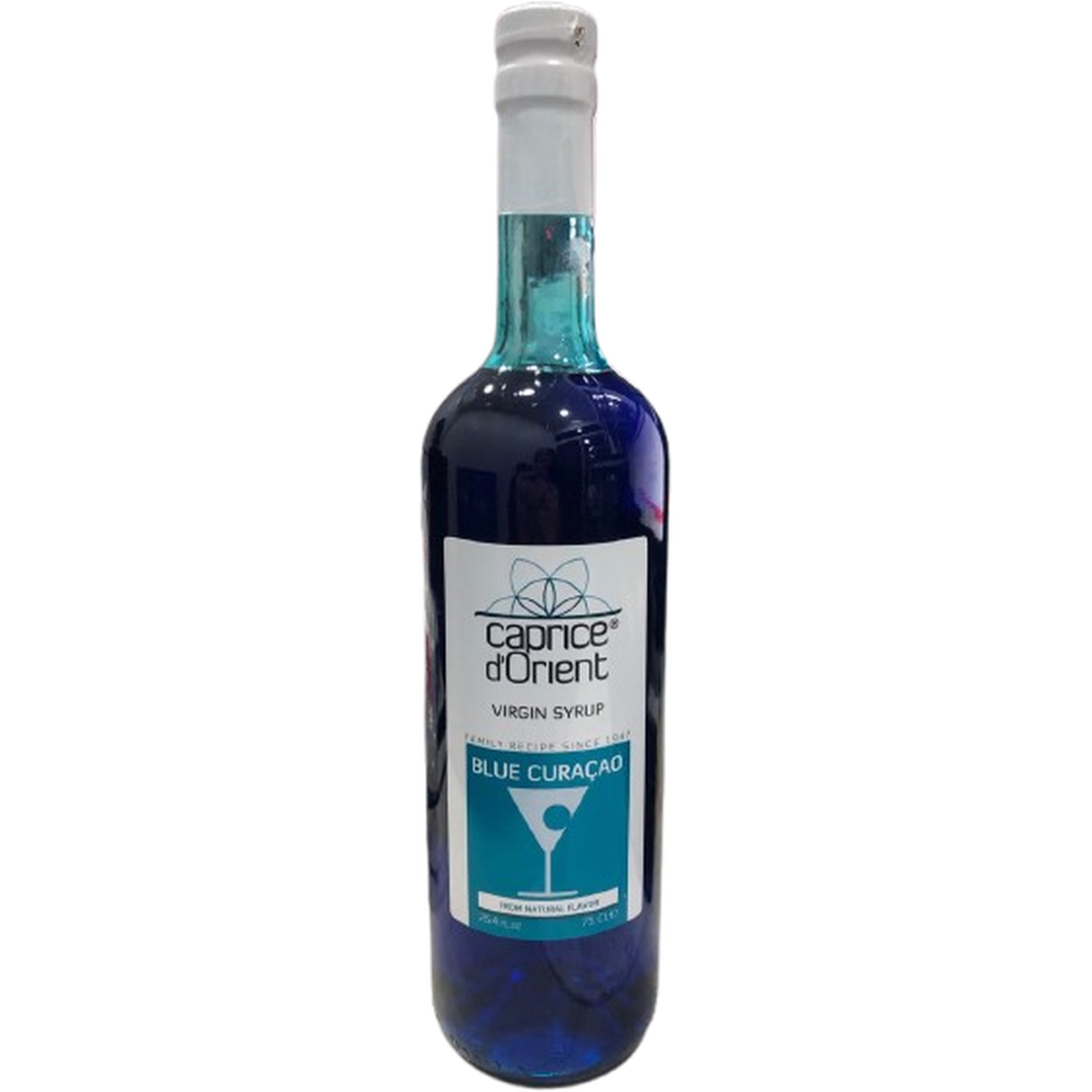CAPRICE D'ORIENT SYRUP 750ML BLUE CURACAO