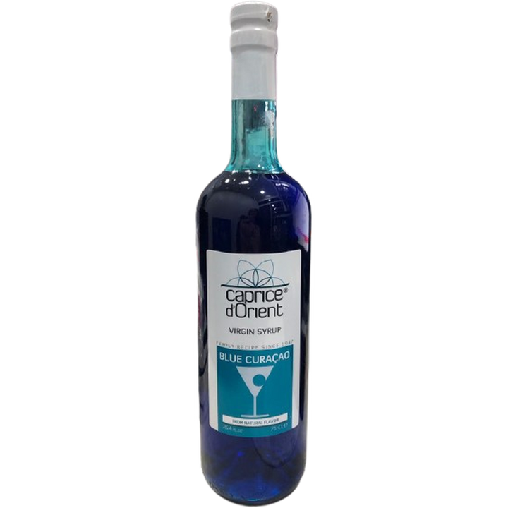 CAPRICE D'ORIENT SYRUP 750ML BLUE CURACAO