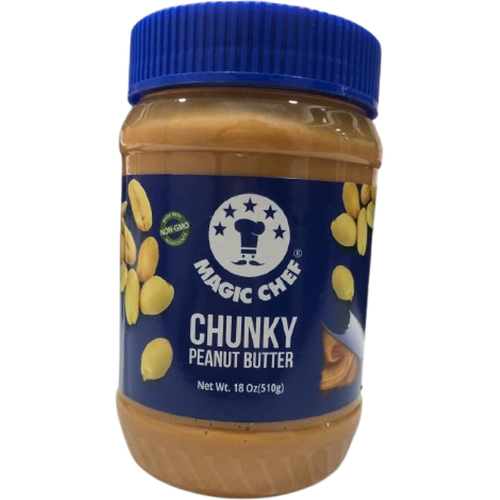MAGIC CHEF CHUNKY PEANUT BUTTER 510G