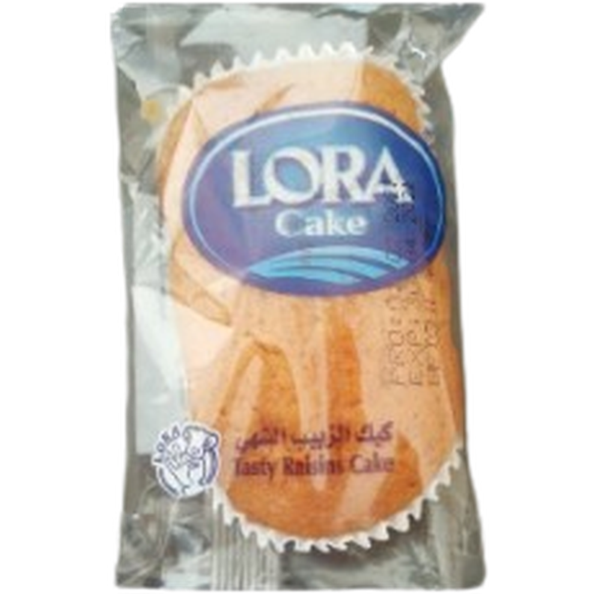 LORA TASTY RAISINS CAKE 40G