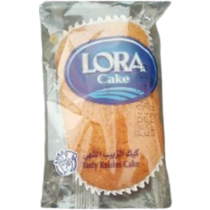 LORA TASTY RAISINS CAKE 40G