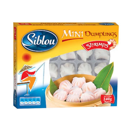 SIBLOU MINI DUMPLINGS SHRIMPS 240G