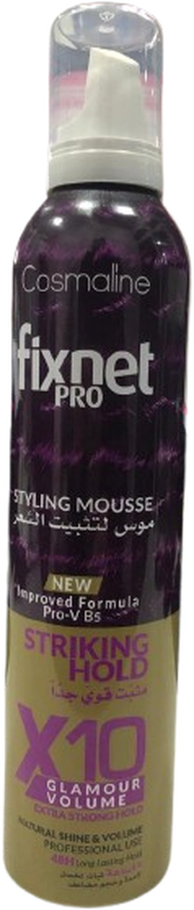 COSMALINE FIXNET PRO STYLING MOUSSE 300ML
