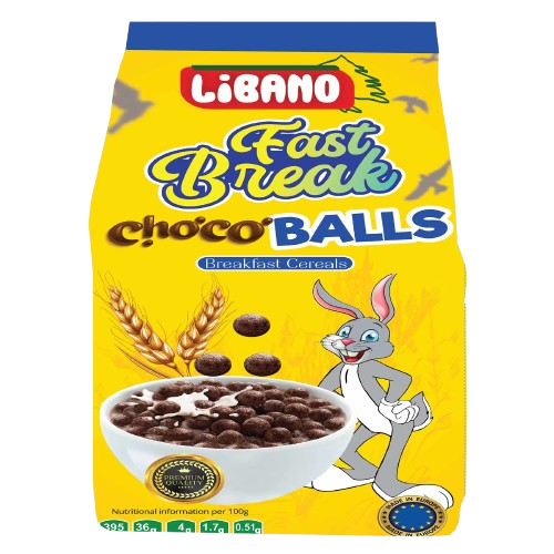 LIBANO FAST BREAK CHOCO BALLS 320G