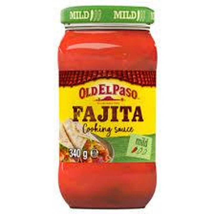 OLD EL PASO FAJITA COOKING SAUCE 340G MILD