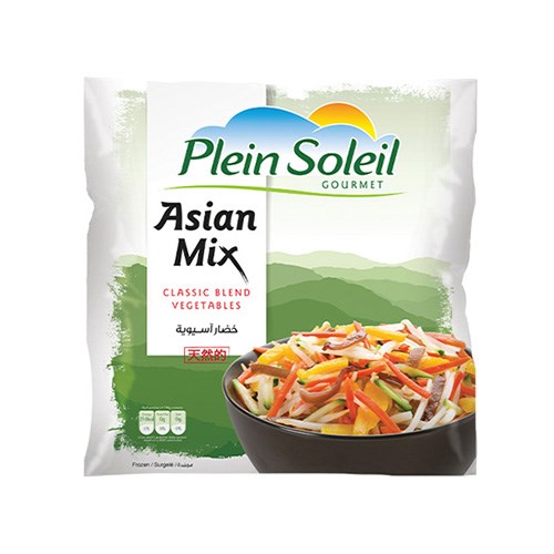 PLEIN SOLEIL FROZEN ASIAN MIX CLASSIC BLENDS VEGETABLES  400G