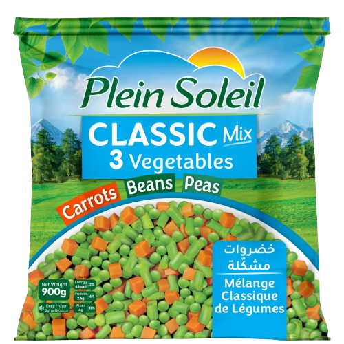 PLEIN SOLEIL FROZEN MIXED VEGETABLES 400G