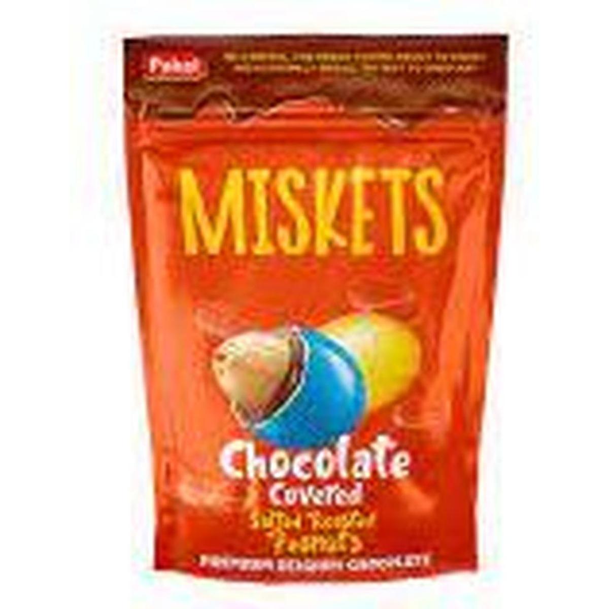 MISKETS BELGIAN CHOCOLATE PEANUTS 100G