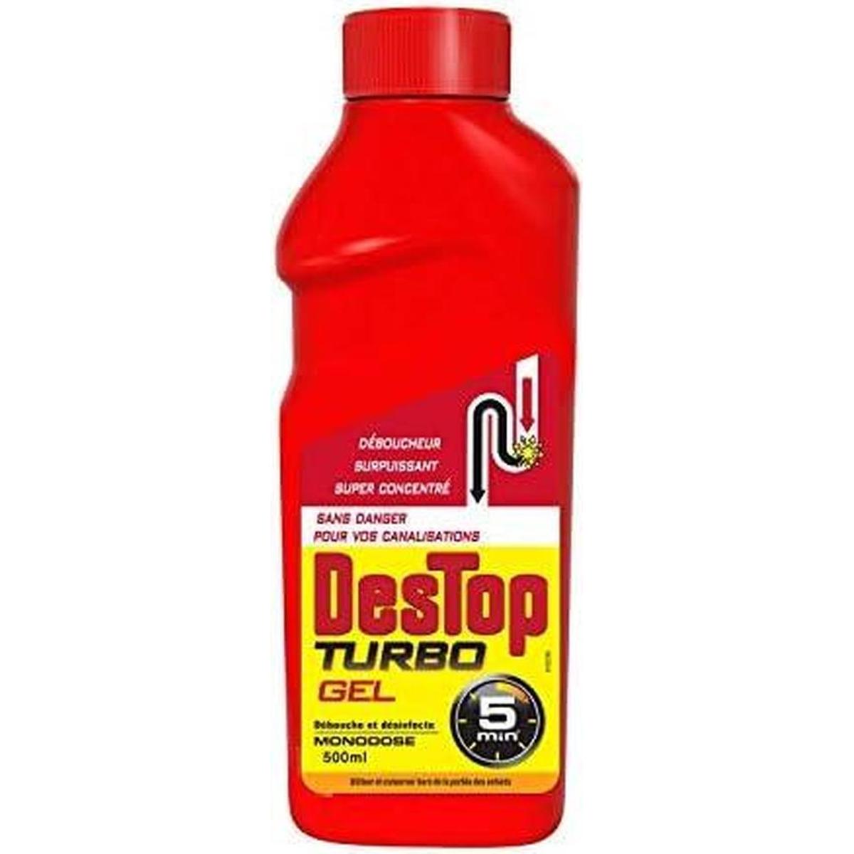 DESTOP TURBO 500ML GEL ULTRA RAPIDE