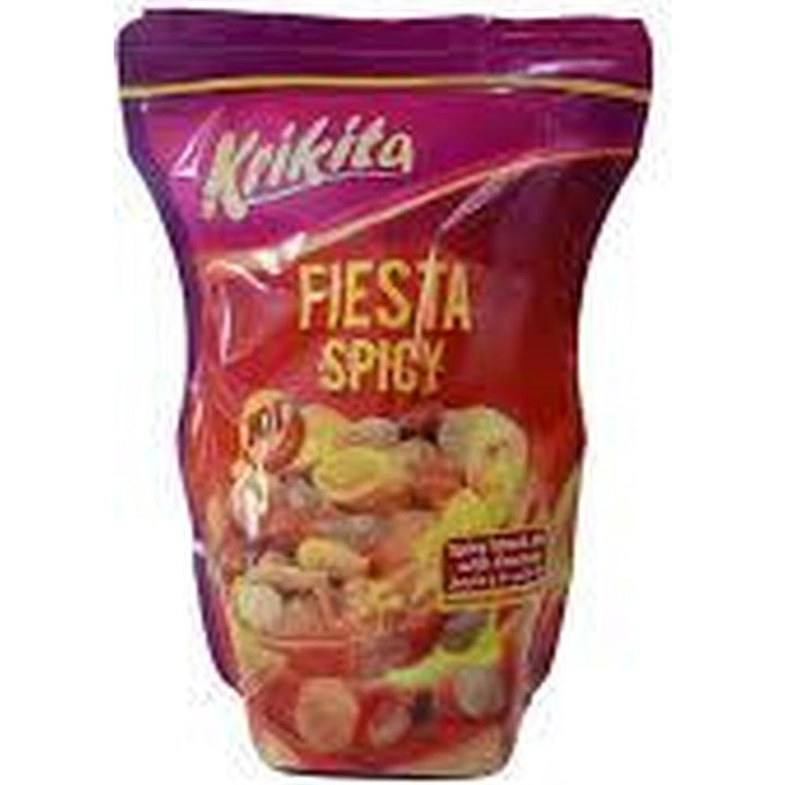 KRIKITA FIESTA SPICY 225G HOT SNAK  MIX WITH CRACKERS