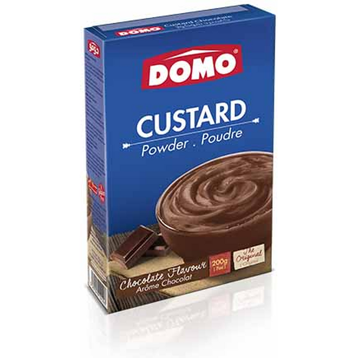 DOMO CUSTARD POWDER CHOCO 200G