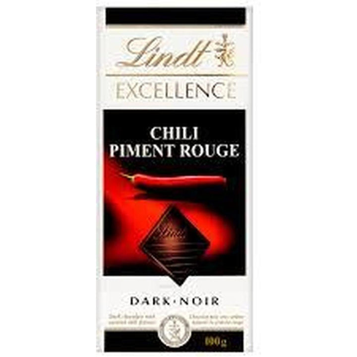 LINDT EXCELLENT CHILI DARK CHOCOLATE 100G
