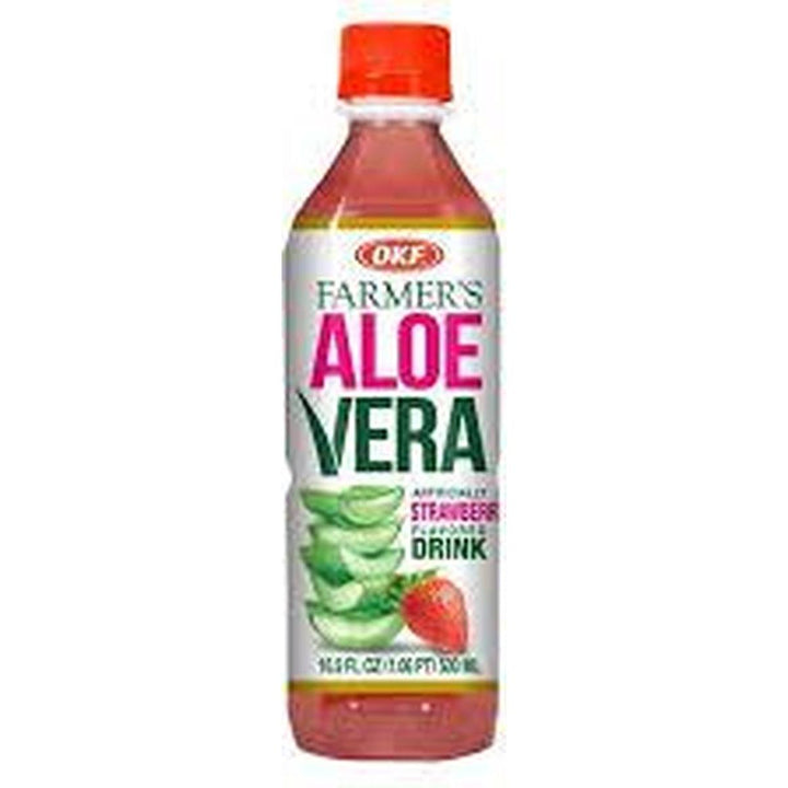FARMER'S ALOE VERA DRINK 500ML STRAWBERRY