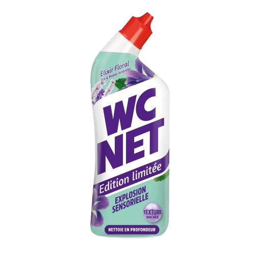 Wc Net Toilet Cleaner Gel Iris & Notes Ambrees 750Ml