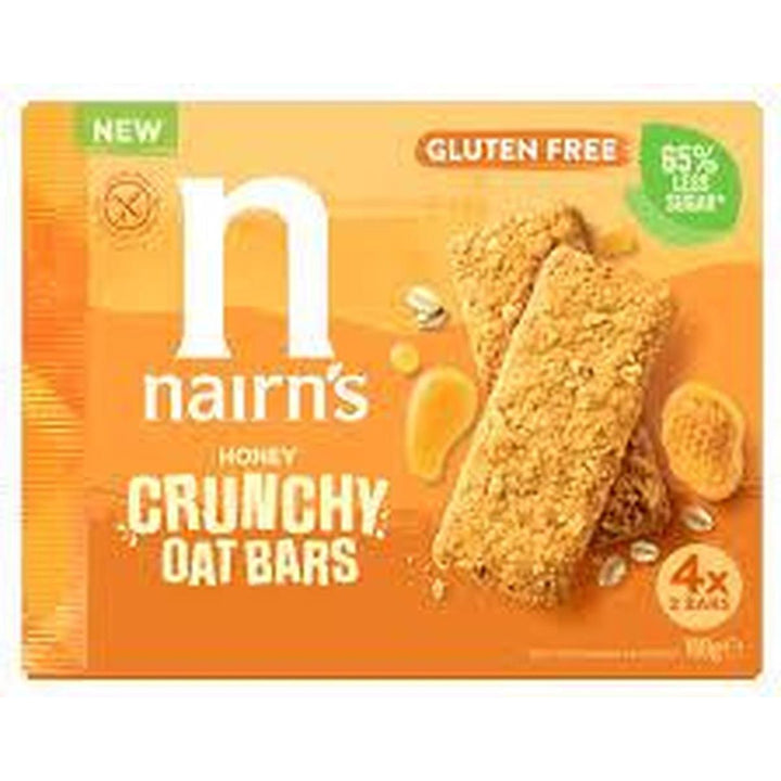 NAIRN'S CEREAL OAT BARS 160G HONEY CRUNCHY