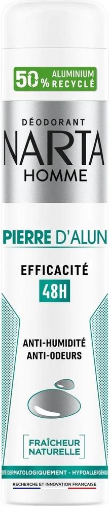 NARTA HOMME DEODORANT 50% ALUMINIUM 200ML PIERRE D'ALUN