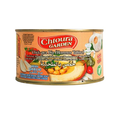 CHTOURA GARDEN HOMMOS TAHINA WITH GARLIC 420G