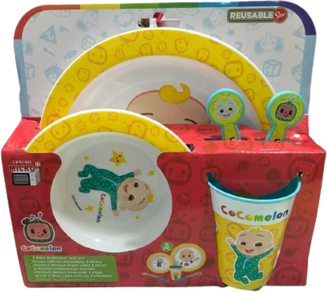 STOR SET MICRO KIDS 5 PCS COCOMELON