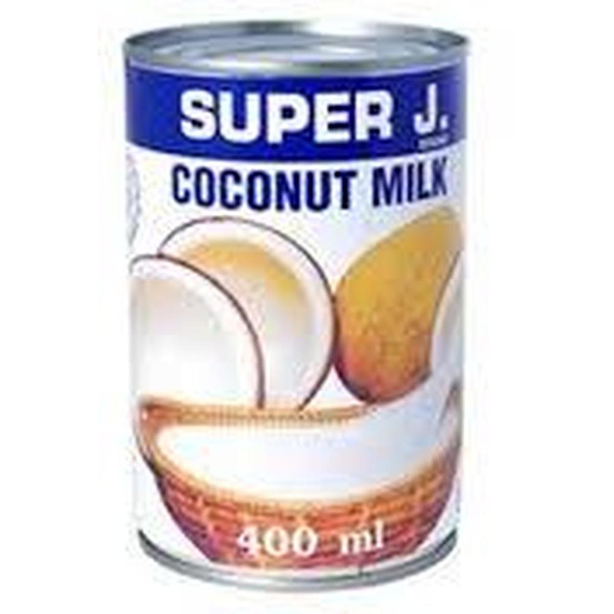 SUPER J. COCONUT MILK CAN 400G