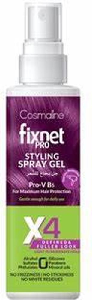 COSMALINE FIXNET PRO STYLING SPRAY GEL 125ML
