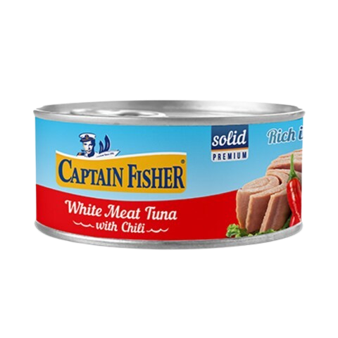 Captain Fisher Tuna With Chili 185g