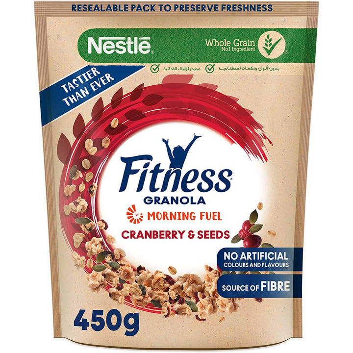 Fitness Granola Cranberry & Seeds 450g